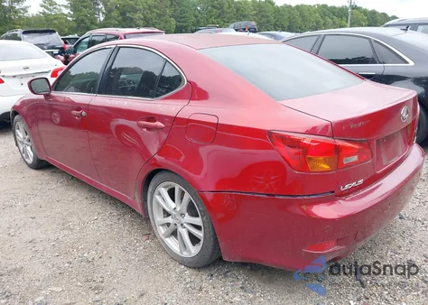 2006 Lexus Is 350 350 из США, поврежденный, VIN JTHBE262565003856